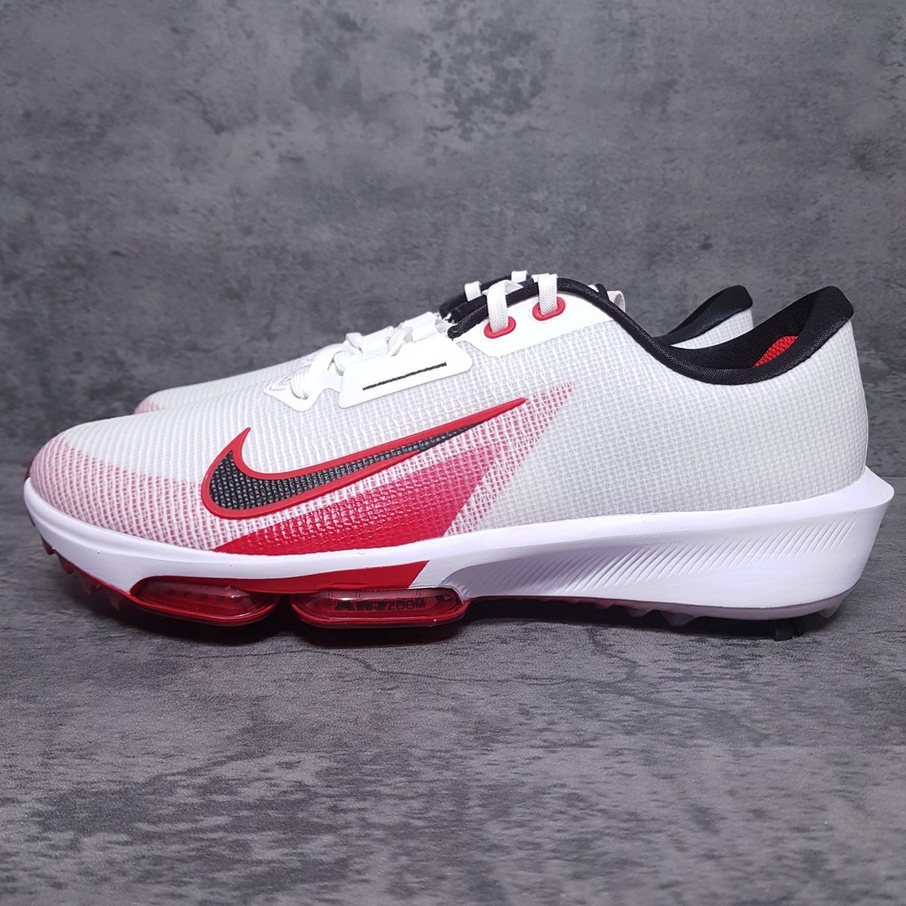 NIKE Air Zoom Infinity Tour Next% 2 Golf Shoes Mens 10.5‎ White University Red